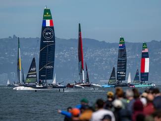 L’équipe de France brille au SailGP de San...