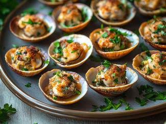 Les palourdes farcies : saveurs iodées et...