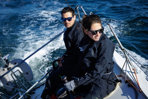 Objectif podium pour Davy Beaudart et Julie Simon (HelloWork) sur la Transat Paprec