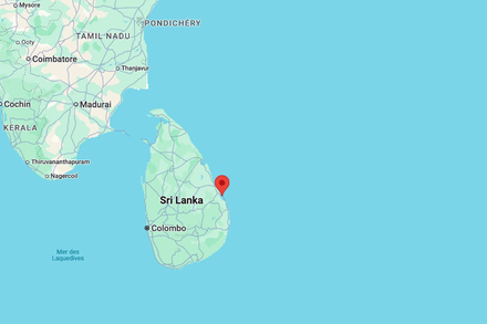 L'epave au loin de Batticaloa, Sri Lanka Nautisme Article