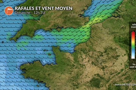 Vent en Manche dimanche Vent en Manche dimanche