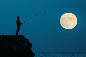 Pêche au calamar : astuces pour bien le repérer de nuit