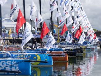 Transat Paprec : derniers instants à terre...