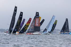 Transat Paprec : une seconde journée en mer pleine de rebondissements