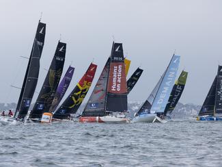 Transat Paprec : une seconde journée en mer...
