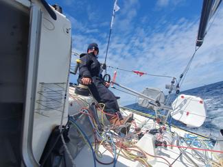 Transat Paprec : le pied sur l'accélérateur