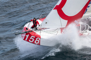 Une première en Méditerranée pour Ian Lipinski et le Class40 Crédit Mutuel