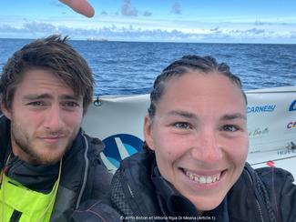 Transat Paprec : Escale technique pour Article 1