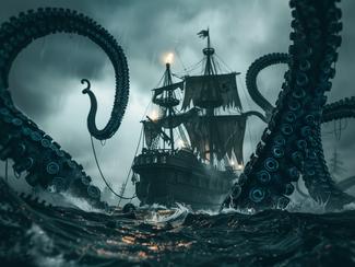 Le Kraken : la créature des abysses entre...