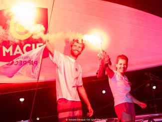 Charlotte Yven et Hugo Dhallenne (Skipper...