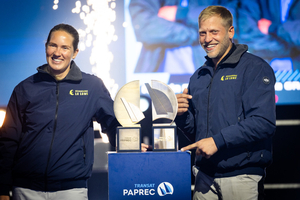 Romain Bouillard et Irina Gracheva (Décrochons la lune), deuxièmes* de la Transat Paprec !