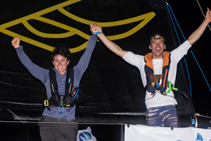 Cindy Brin et Thomas André (Cap St Barth), troisièmes* de la Transat Paprec !
