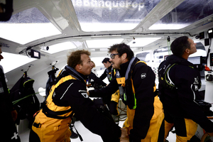 Tour de Belle-Île : victoire du Maxi Banque Populaire XI