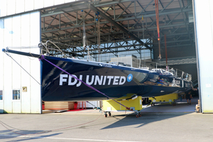 Fabrice Amedeo a remis à l’eau son bateau FDJ United – Wewise