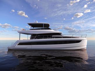 YOT 53 : une nouvelle vision du catamaran à moteur