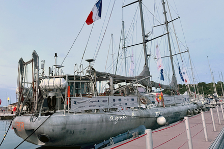 Goelette Tara a Porquerolles Goelette Tara a Porquerolles