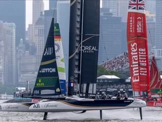 L’équipe de France SailGP a brillé sur le...