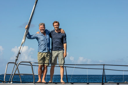 Peter Harrison et Pierre Casiraghi Peter Harrison et Pierre Casiraghi