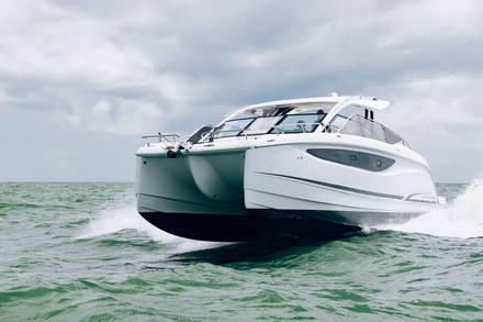 Le TH36 de Wellcraft, un day-boat catamaran innovant  Le TH36 de Wellcraft, un day-boat catamaran innovant