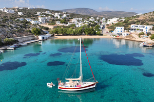 Les plages d'Iraklia : beautés sauvages des Petites Cyclades