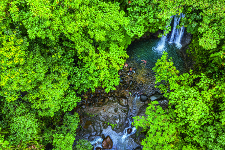 Cascade aux ecrevisses, Petit-Bourg, Basse-Terre Cascade aux ecrevisses, Petit-Bourg, Basse-Terre