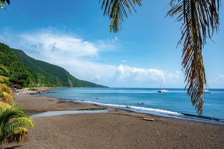 Plage de Riviere-Sens a Gourbeyre, Guadeloupe Plage de Riviere-Sens a Gourbeyre, Guadeloupe