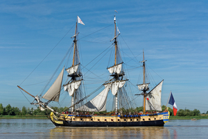 Plusieurs millions d'euros manquants pour sauver l'Hermione, réplique du bateau de La Fayette