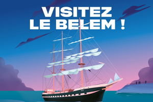 Le Belem à Caen pour les 1000 ans de la ville