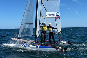 Sailing Grand Slam 2025 : semaine de Kiel pour Tim Mourniac et Aloïse Retornaz