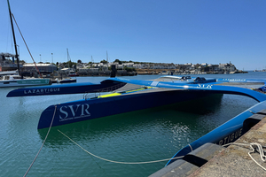 Le Trimaran SVR-Lazartigue reprend la mer