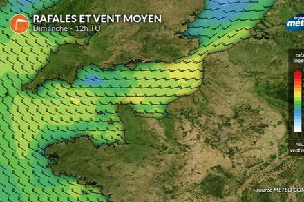 Vents en Manche dimanche Vents en Manche dimanche