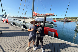 Le youtubeur Inoxtag embarque avec Guirec Soudée à bord de l’Ultim MACSF