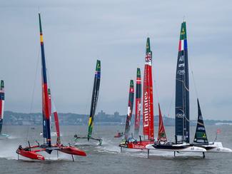 L’équipe de France SailGP en quête de victoire...