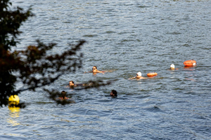 Compétition de natation dans la Seine reportée au bassin de la Villette à cause des pluies