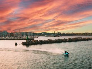 Navigation en jet-ski : les ports français...