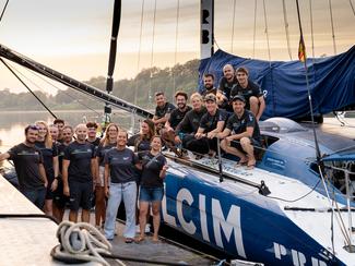 Holcim-PRB en route vers Portsmouth : « Nous...