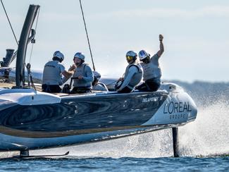 SailGP : l'équipe de France triomphe à Sassnitz