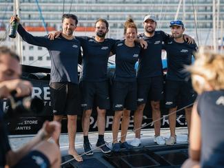 The Ocean Race Europe : l’équipage de Yoann...