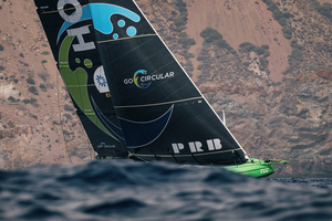 Holcim-PRB en course sur la troisième étape de The Ocean Race Europe