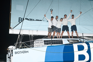 The Ocean Race : Biotherm complète le podium et renforce son avance au général