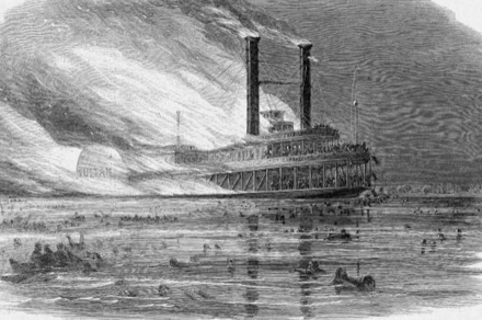 Illustration de la catastrophe du Sultana Nautisme Article