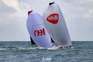 Solitaire du Figaro Paprec : dernier point de passage avant l’arrivée – Jules Delpech premier à Needles Fairway