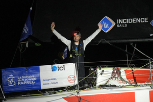 Solitaire du Figaro Paprec : Alexis LOISON (Groupe REEL), 2e de la 2e étape