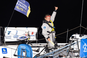 2e de la Solitaire du Figaro Paprec, Charlotte Yven signe une performance historique