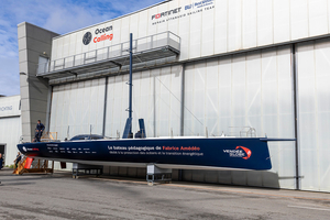 Le bateau pédagogique de Fabrice Amedeo fait escale à Vannes du 15 octobre au 3 novembre