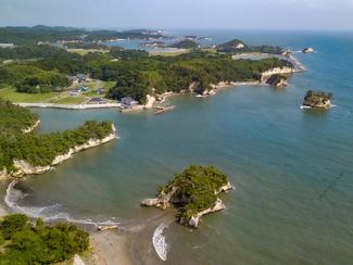 Baie de Matsushima : navigation intérieure au...