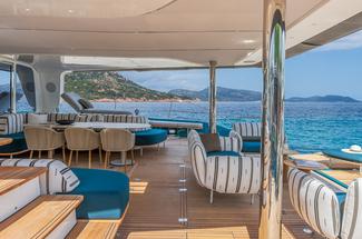 Lagoon choisit Sunbrella pour sublimer les extérieurs du nouveau EIGHTY 2