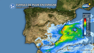 Dépression Alice : fortes pluies en Espagne
