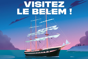 Fin de saison à Nantes pour le Belem