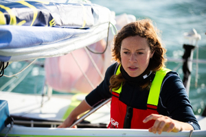 Sasha Lanièce : skippeuse, manageuse et déferlante d’énergie